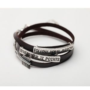 Artisan Arrow Wrap Bracelet